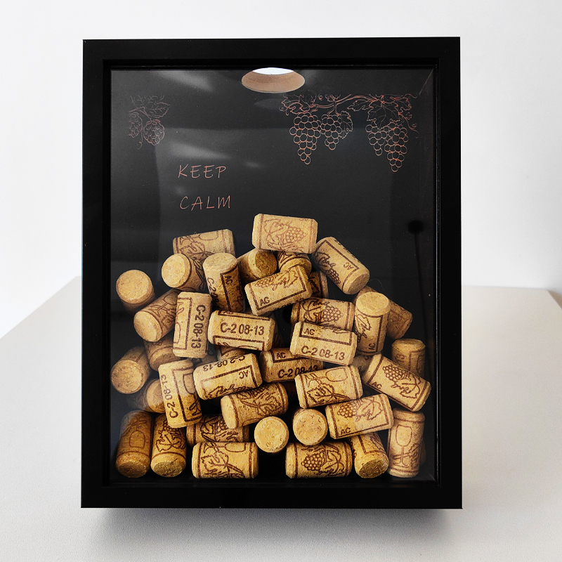 Collectible Vintage Wine - Cornice per esposizione in sughero per