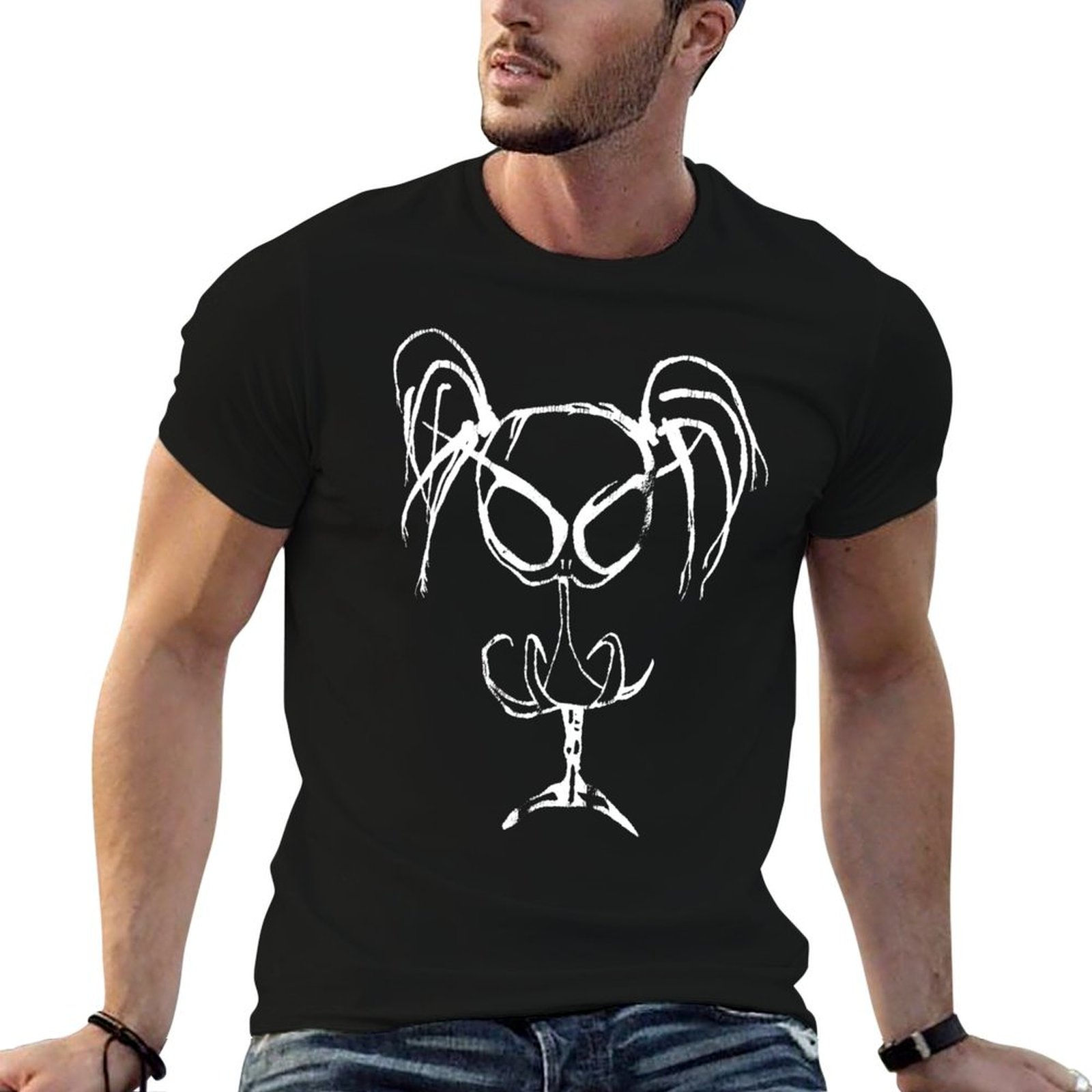 Collectible Vintage T Shirts - Playful Cute but Dead Collection (White)
