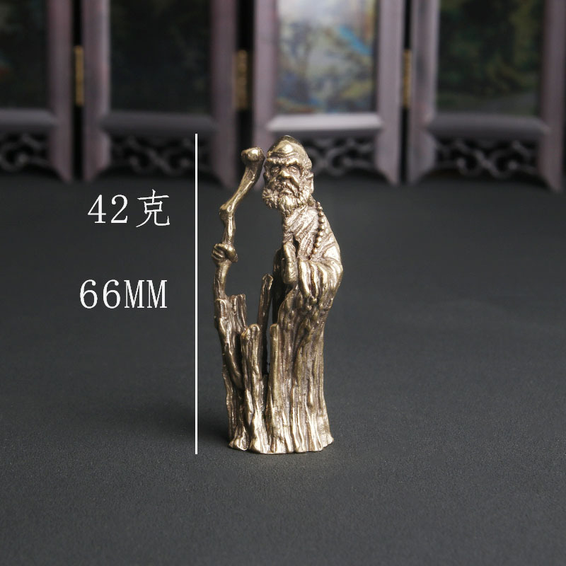 Vintage Collectible Ornaments - Statua Vintage in Ottone del Maestro