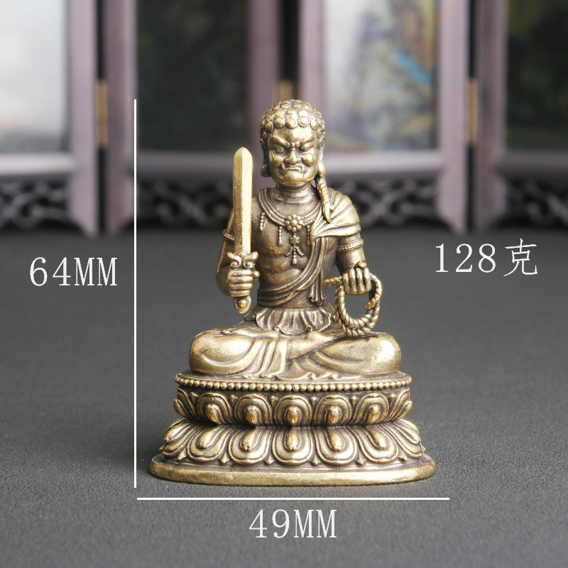 Vintage Collectible Ornaments - Statua Artigianale da Collezione in Ottone