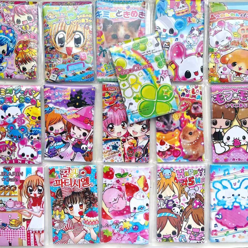Vintage Item - 20 Pezzi/Confezione Adesivi Anime Retrò Heisei,
