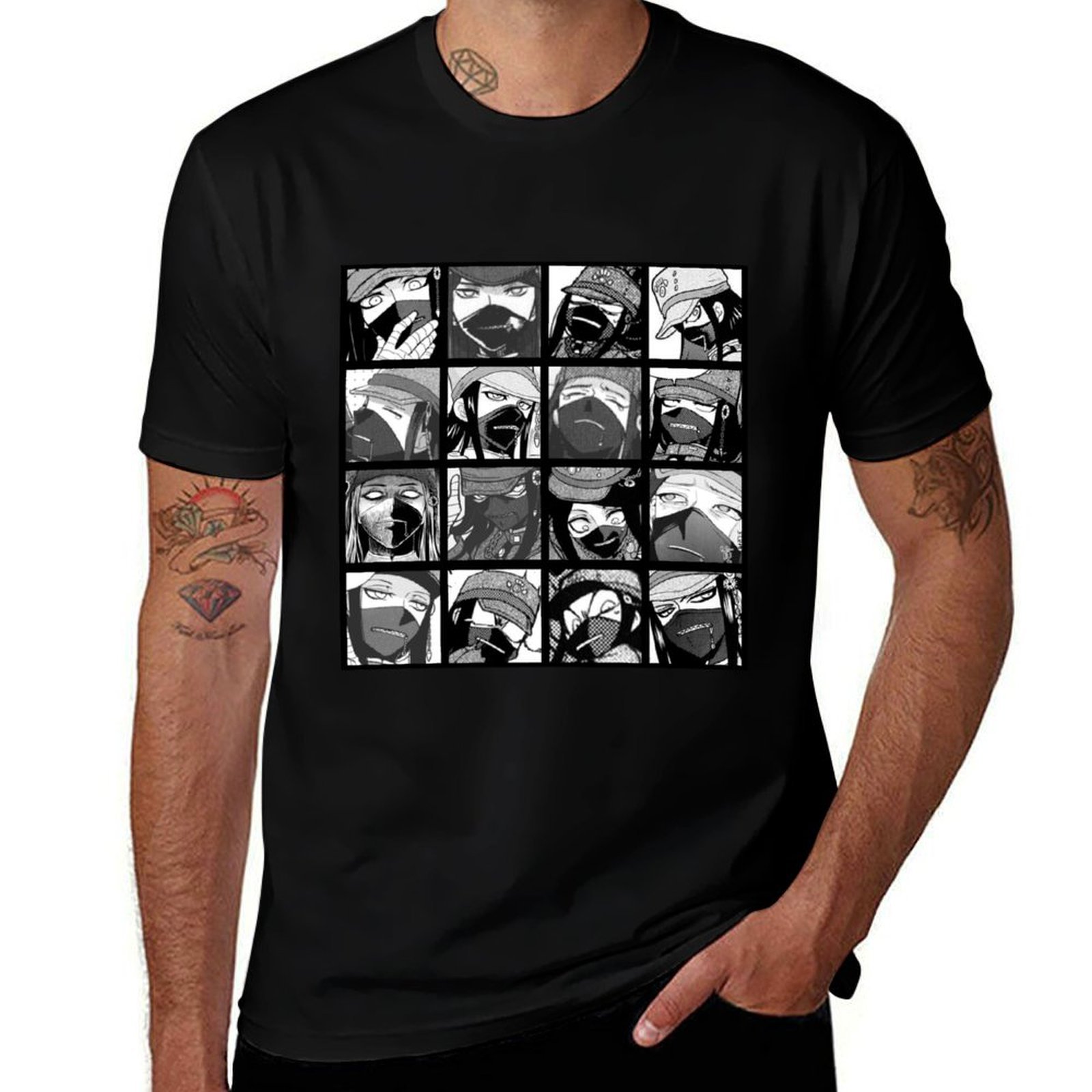 Collectible Vintage T Shirts - T-shirt della collezione Korekiyo Manga, top
