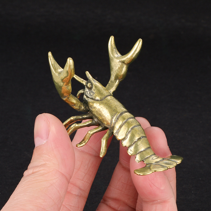Vintage Collectible Ornaments - 【F】Ornamento in ottone massiccio a forma
