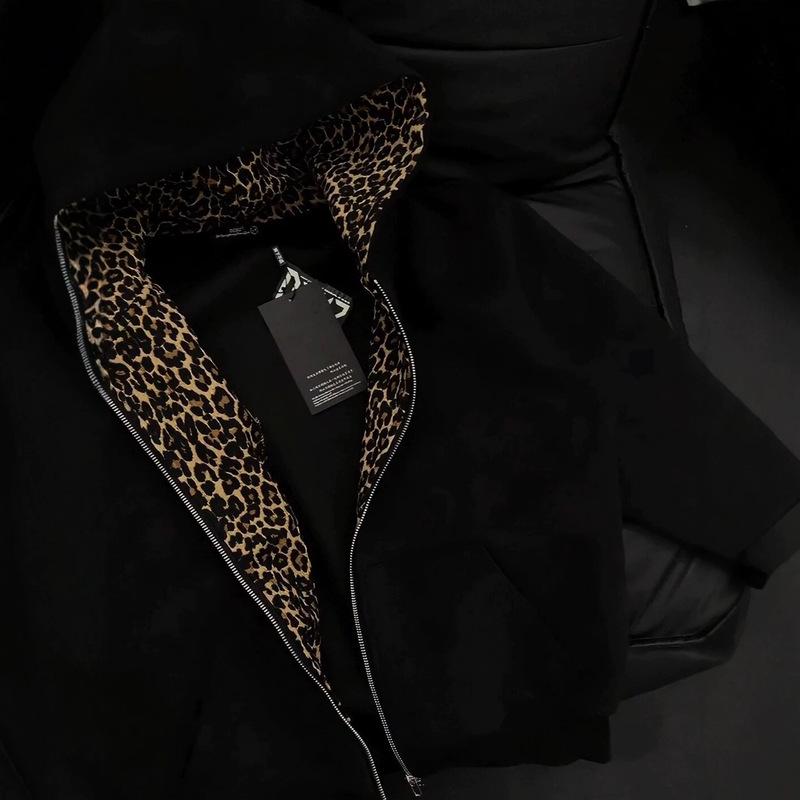Vintage Zip Hoodie - QICHE Felpa con Cappuccio da Uomo