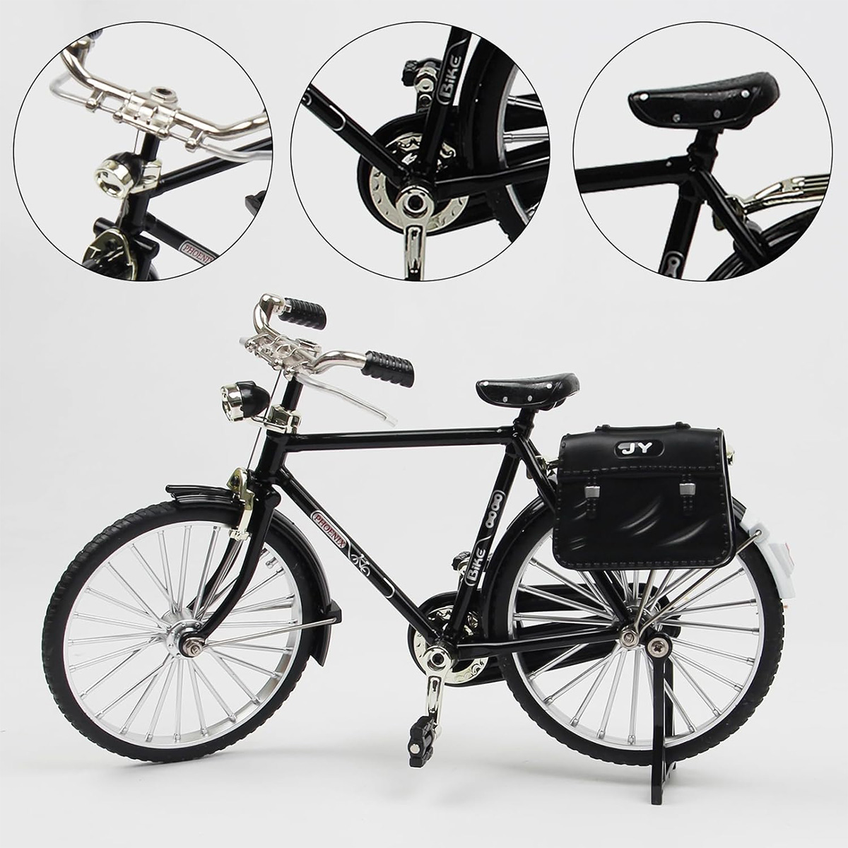 Vintage Collectible Ornaments - Modellino in Lega di Bicicletta Retrò,