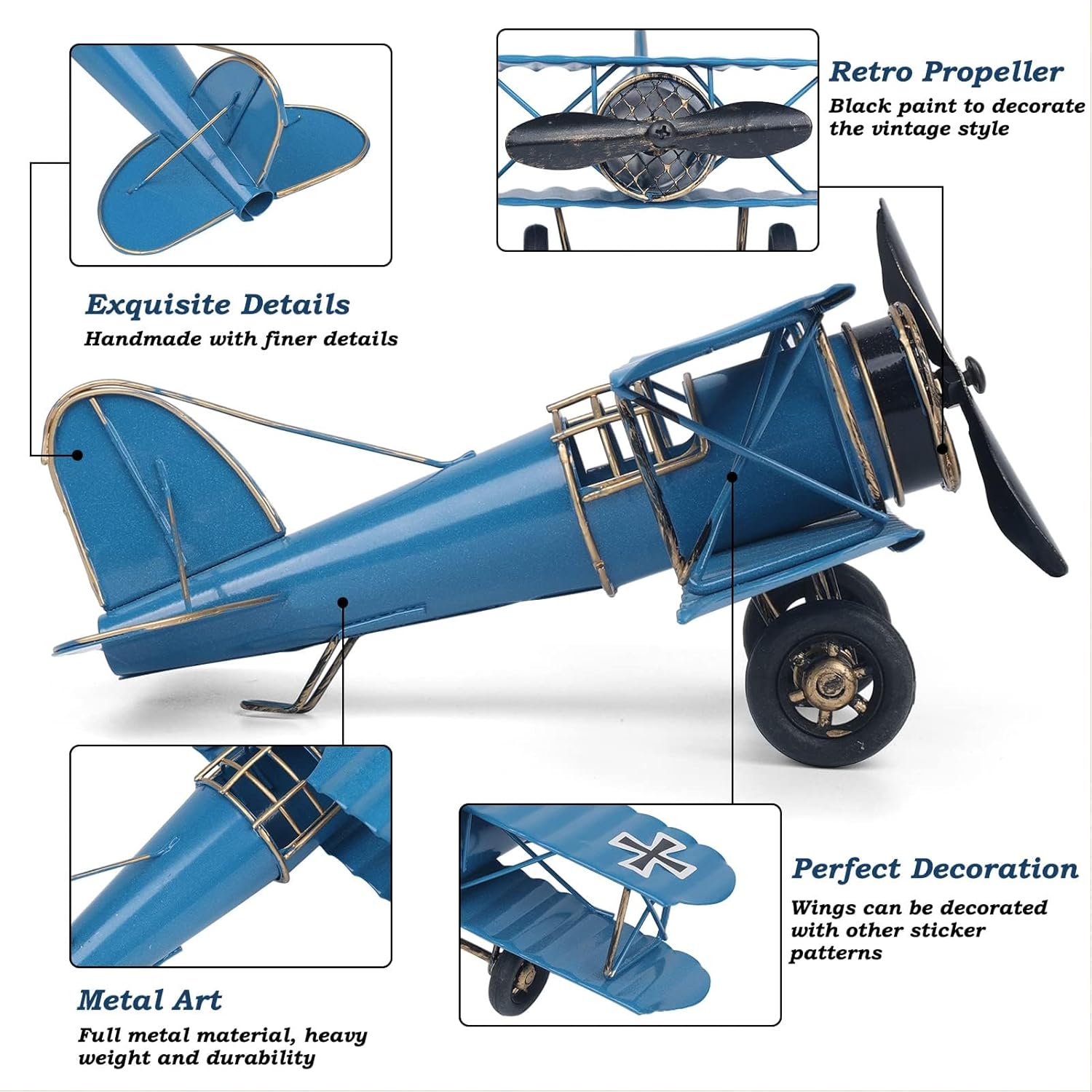 Modellino di Aereo Vintage in  - Vintage Collectible Ornaments recensione e prezzo