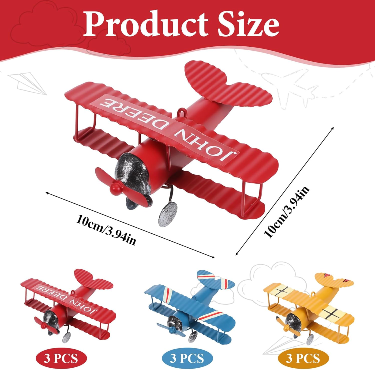 Modellino di Aereo Vintage in  - Vintage Collectible Ornaments recensione e prezzo