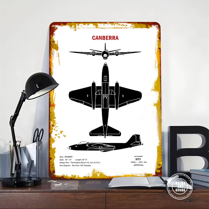Targa in Latta Personalizzata  - Canberra Vintage & Collectible Centre Reviews recensione e prezzo