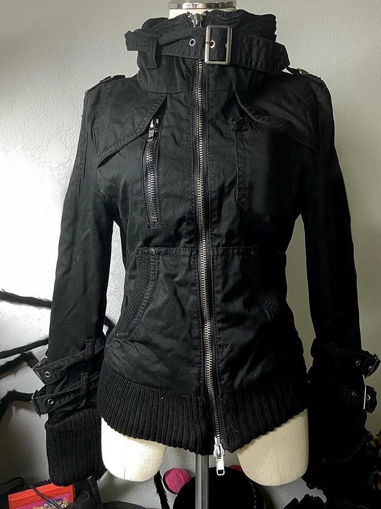 Felpa con Cappuccio Nera Vinta - Vintage Zip Hoodie recensione e prezzo