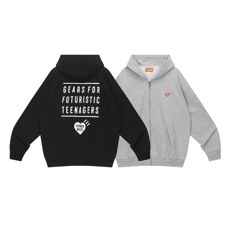 Felpa con Zip Vintage Human Ma - Vintage Zip Hoodie recensione e prezzo
