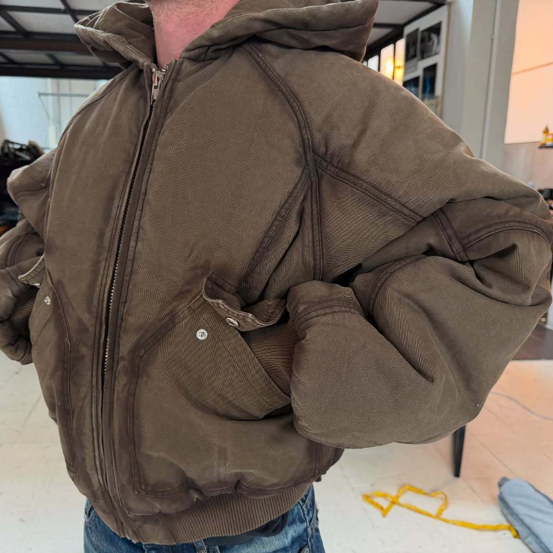 Giacca Bomber Oversize da Uomo - Vintage Zip Hoodie recensione e prezzo