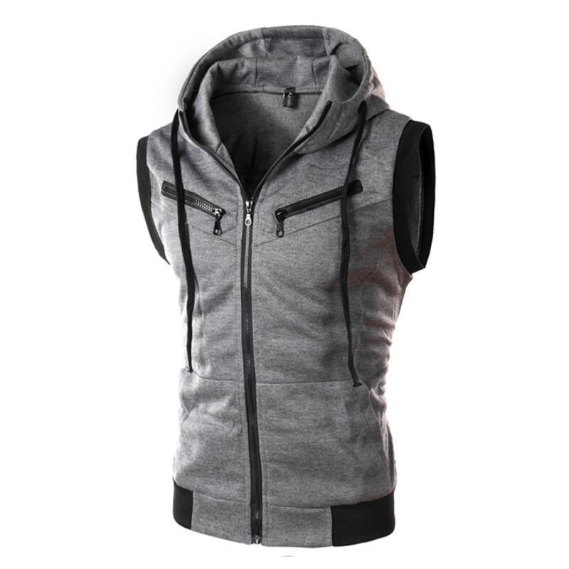 Gilet senza maniche con cappuc - Vintage Zip Hoodie recensione e prezzo