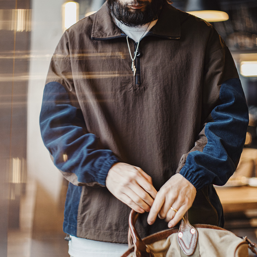 Maden Giacca a mezza zip color - Vintage Zip Hoodie recensione e prezzo