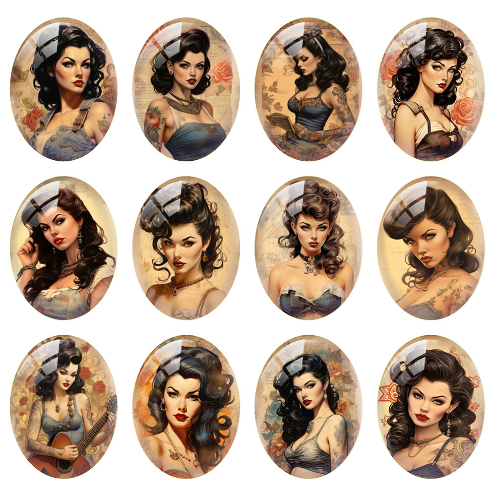 Cabochon in Vetro Vintage con  - Vintage Jewelry Collection recensione e prezzo