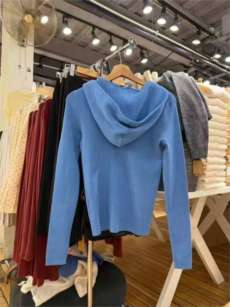 Felpe con Cappuccio Blu Lavora - Vintage Zip Hoodie recensione e prezzo