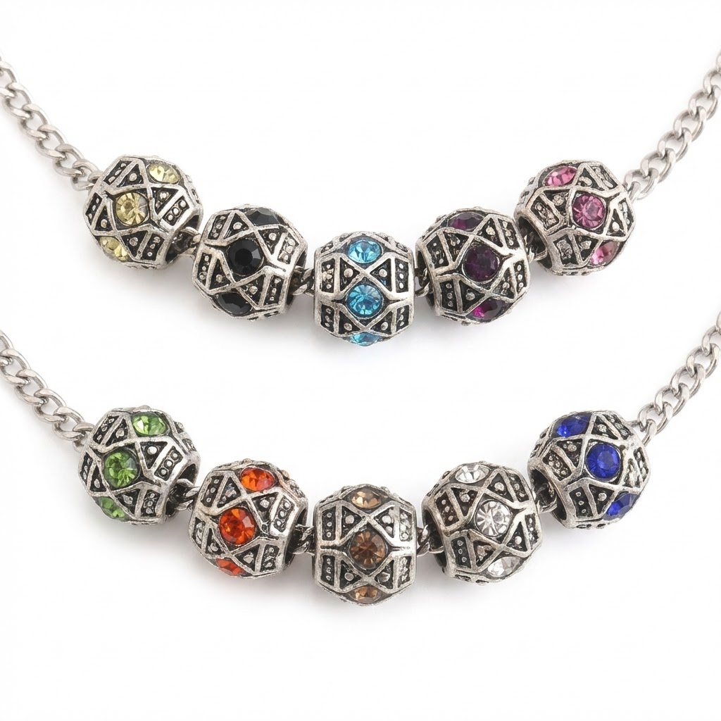 10 Pezzi di Perline in Metallo - Vintage Jewelry Collection recensione e prezzo