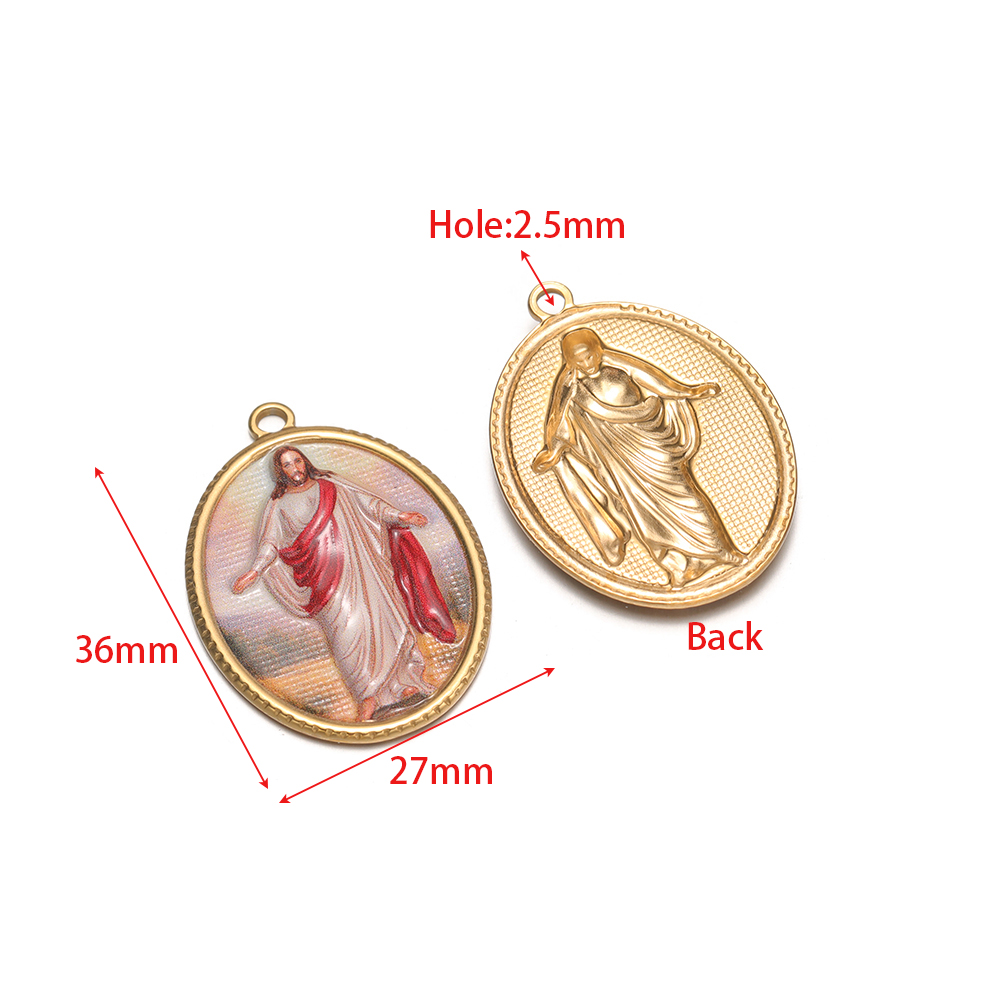 4 Pezzi Ciondoli Ovali Religio - Vintage Jewelry Collection recensione e prezzo